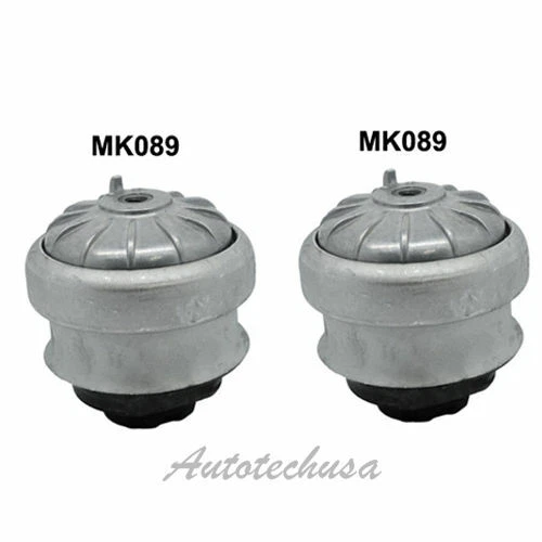 Par de montaje de motor delantero L&R 7058*2 M1061 para Mercedes W124 W201 300E Foto 2 de 3