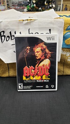 CIB AC/DC LIVE ROCK BAND TRACK PACK NINTENDO WII VIDEO GAME | eBay