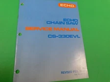 ORIGINAL MANUAL FOR ECHO CS-330EVL   ---   BOX 6203 C