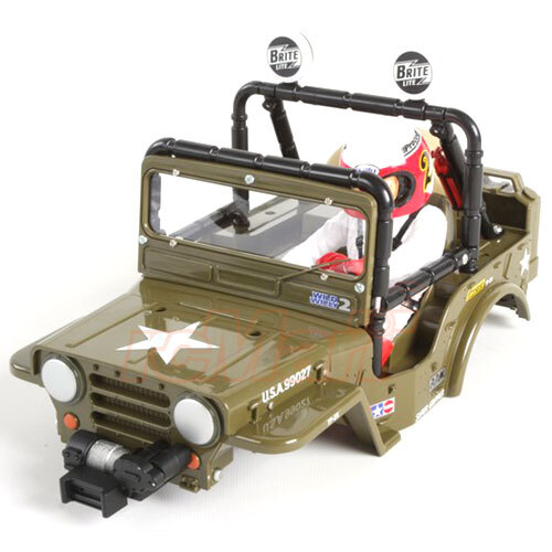 Tamiya 1/10 Wild Willy 2 XB Factory Finished Painted Body Tamiya 1/10 Wild Willy 2 XB Factory Finished Painted Body