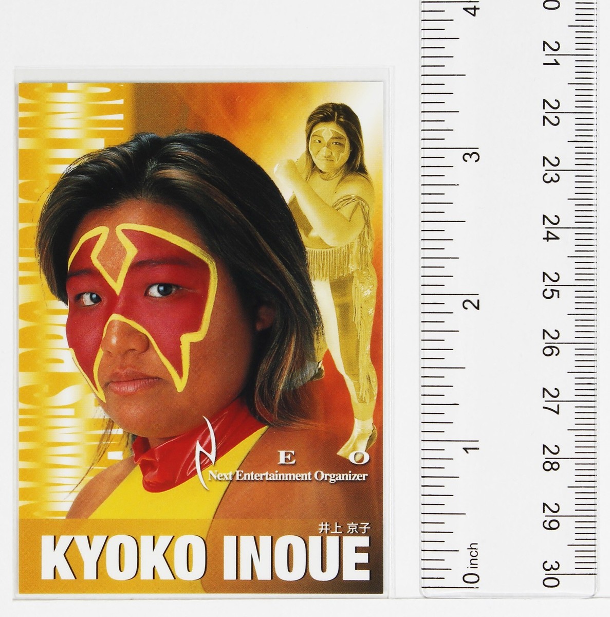 KYOKO INOUE - 2001 Future Bee Women's Pro-Wrestling Trading Card