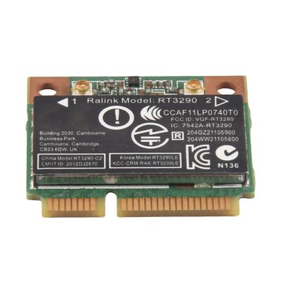 150 Mbit / S 2,4 GHz RT3290 802.11B / G  WLAN + Bluetooth BT 3.0 Half  P1350