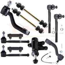 11Pcs Front Tie Rod Ends Sway Bar For 1993-1999 2000 Chevrolet K1500 K2500 K3500