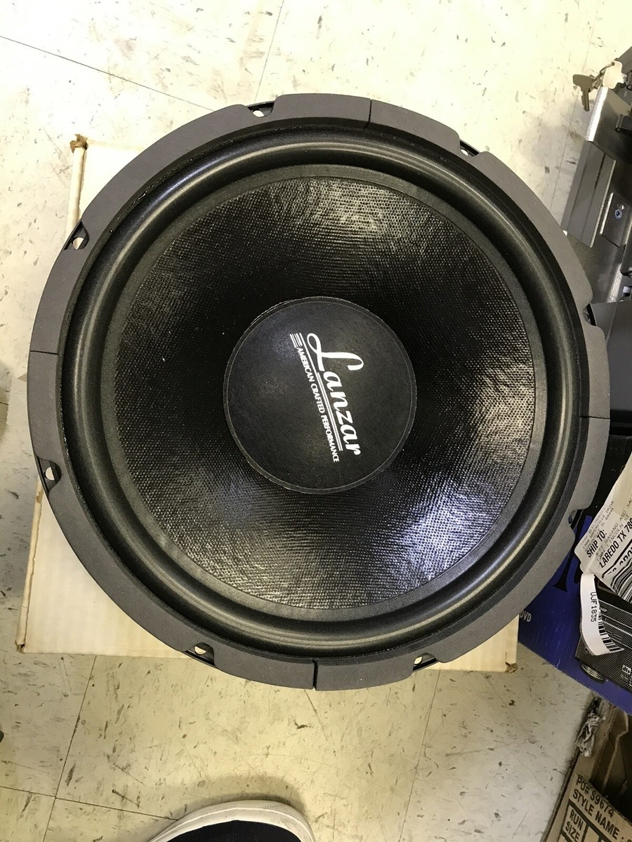 Lanzar PR12 old school USA MADE rare subs | eBay
