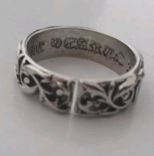 クロムハーツ925 Silver Ring Vintage Chrome Hearts 2000 (925 Silver Ring) Custom Open