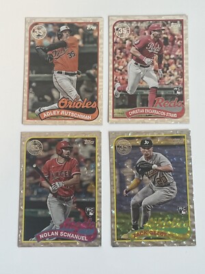 2024 Topps Series 1 1989 Topps Baseball Silver Crackle Foil You Pick Your Card!
