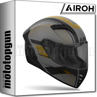 AIROH MOTORCYCLE FULL HELMET CNA91 CONNOR ACHIEVE BRONZE MATT SIZE XXL
