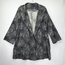 Bryn Walker Amsterdam Long Jacket Sz Medium Italian Fabric