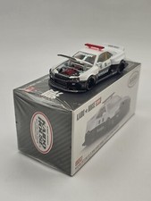 In Stock-Kaido House x Mini GT Nissan GT-R R34  V2 Aero Police KHMG120 1/64
