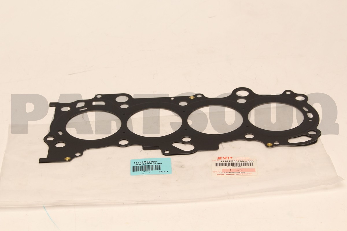11141M68P00 Genuine Suzuki GASKET,CYLINDER HEAD 11141-M68P0 11141M68P00 Genuine Suzuki GASKET,CYLINDER HEAD 11141-M68P0