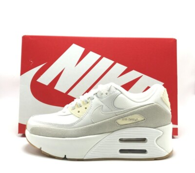 *NEW* WOMEN Nike AIR MAX 90 LV8 SAIL/SAIL-PHANTOM  (FD4328 100), SZ 7.0 - 9.0