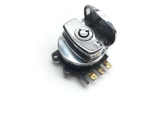 Lockset Ignition Key Steering Lock 02 Harley-Davidson