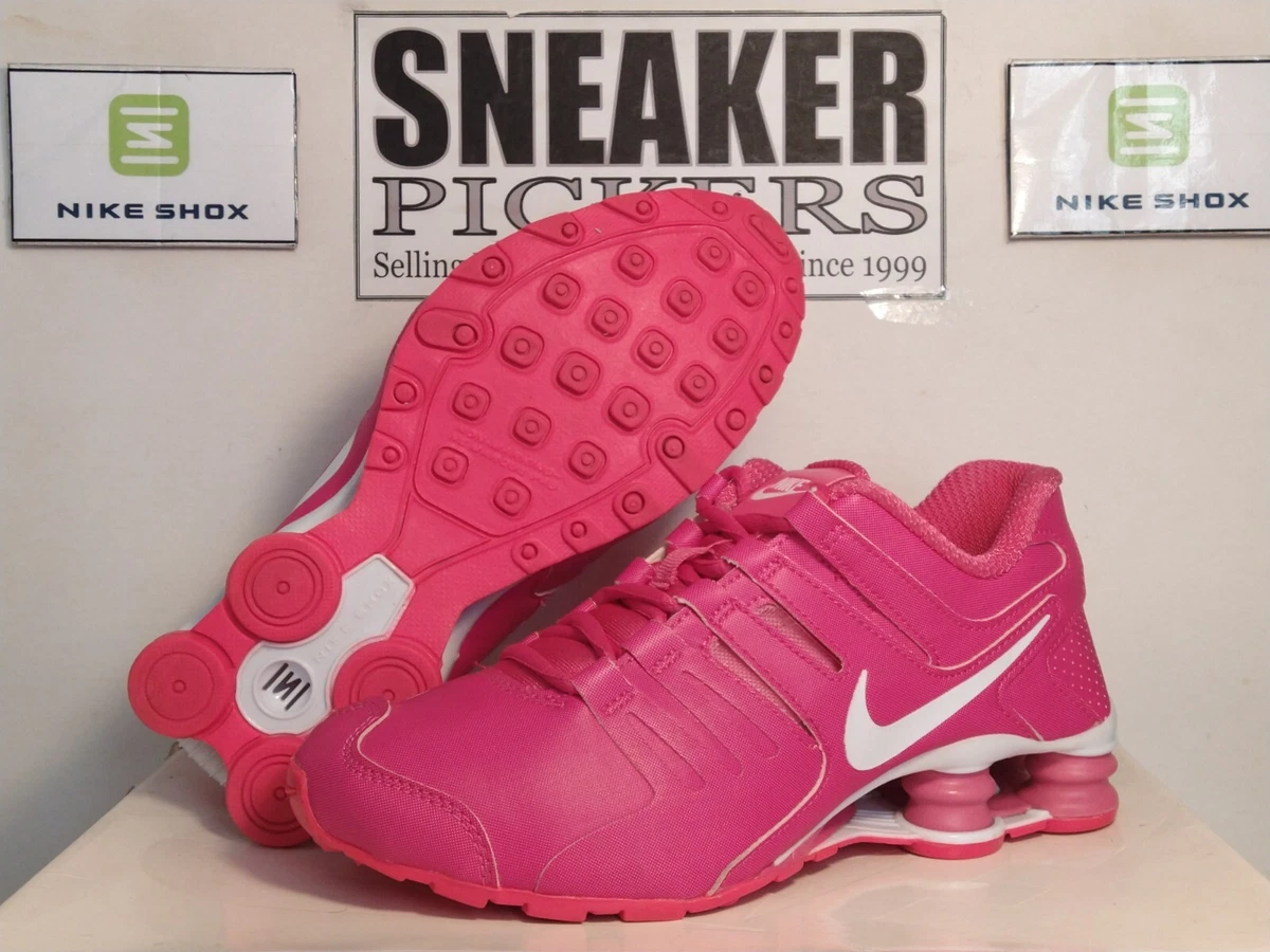 Pink sales nike shocks