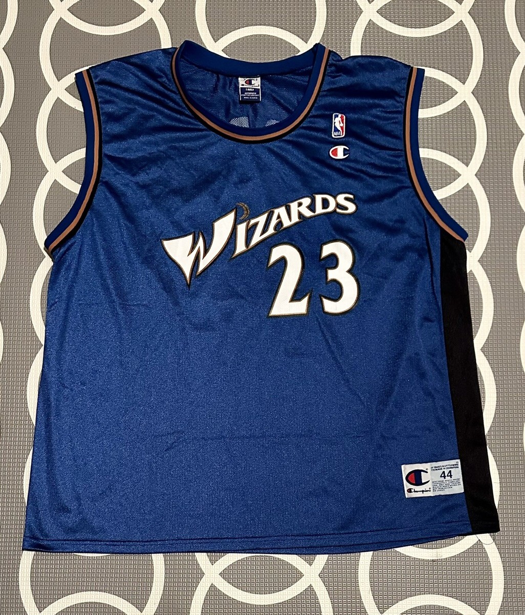 Champion Michael Jordan 23 ユニフォーム NBA VTG 90s CHAMPION MICHAEL JORDAN #23 BLACK JERSEY NBA MENS L