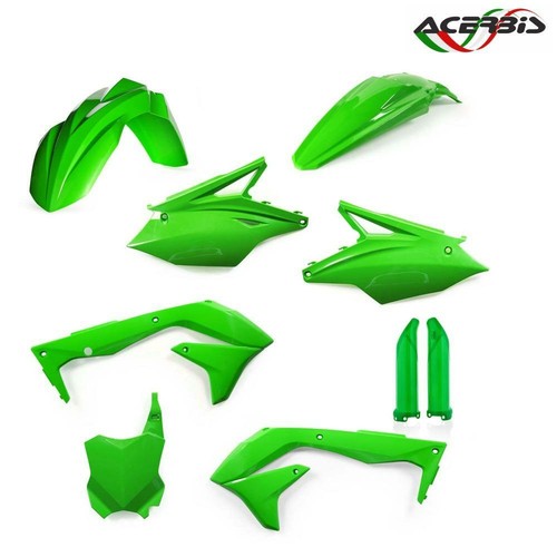 COPRIDISCO PARADISCO ANTERIORE ACERBIS KAWASAKI KXF 450 2018 NERO BIANCO