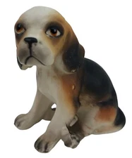 Beagle Dog Vintage Miniature Porcelain Figurine BN664