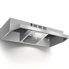 24inch Under Cabinet Range Hood 280CFM Kitchen Vent Button Control 2 Speed LED