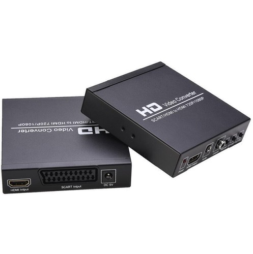 Convertidor de video SCART a HDMI + HDMI RGB HD Descarga de audio a hdmi + Digital 1080P - Imagen 4 de 14
