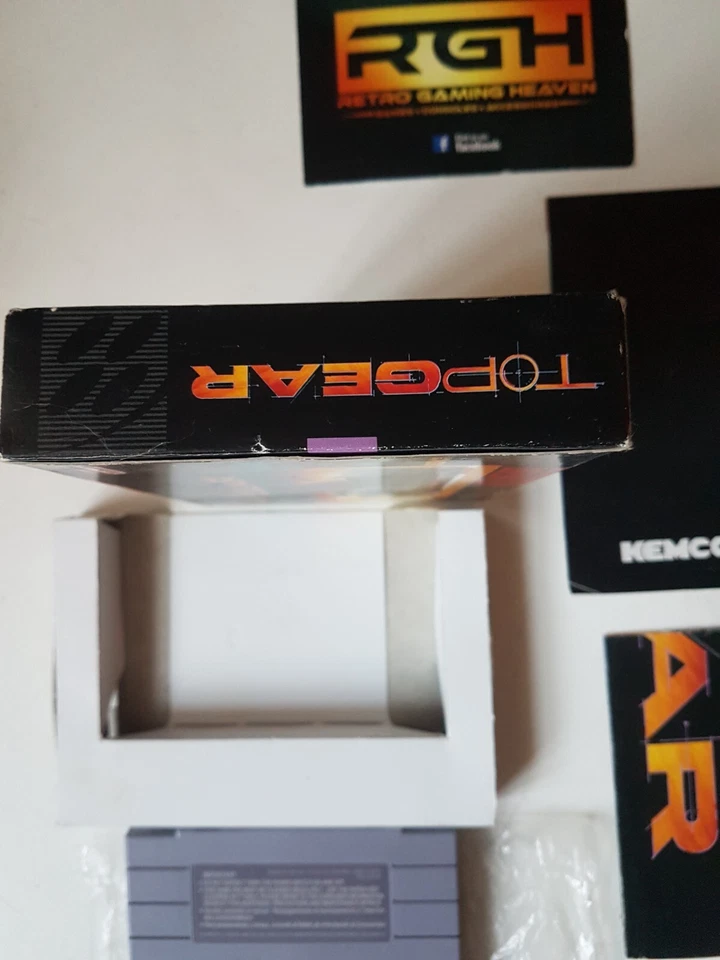 TOP GEAR SUPER NINTENDO USA SNES GAME COMPLETE VERY GOOD CON WITH POSTER - Image 4 of 4