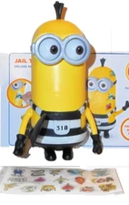 6 inch Minions TATTOO TIM 2017 Despicable Me 3 movie jail time complete stickers