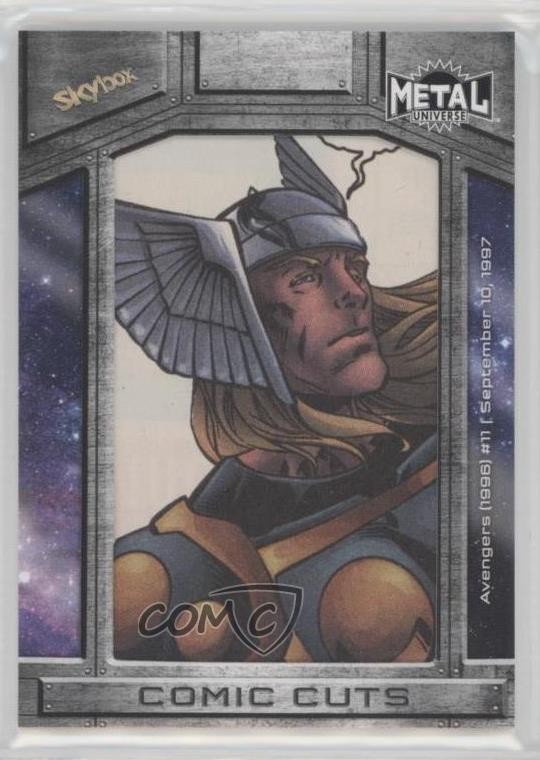 2024 Skybox Marvel Metal Universe Avengers Comic Cuts /65 Avengers #11 #CC-AV28