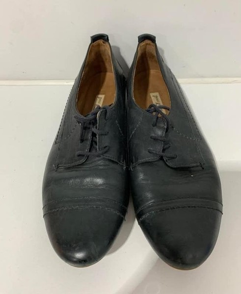 Women Paul Green Heels Black Leather 39 #C4HA