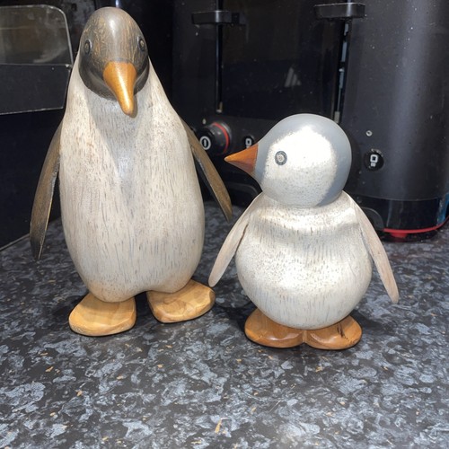 DCUK Emperor Penguin Figurines- Large and small x2