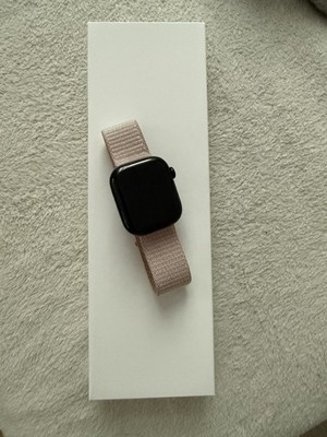 Apple Watch S11 Aluminium 42mm Diamantschwarz Cellular Sportarmband S/M