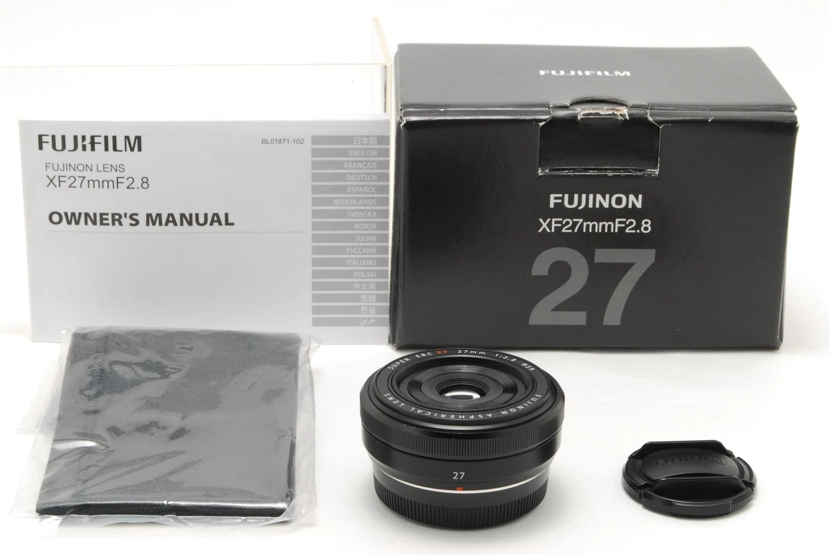 Fujifilm f/2.8 Camera Lenses 27mm Focal for sale | eBay