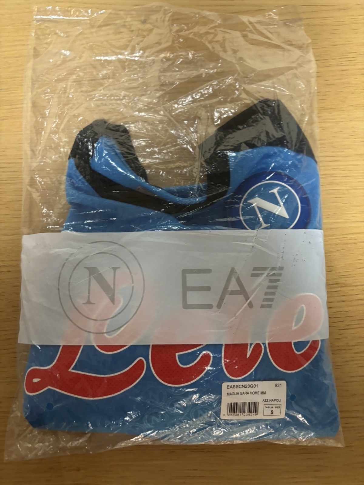 SSC NAPOLI EA7 HOME 2022/23, KVARATSKHELIA 77, TAGLIA S
