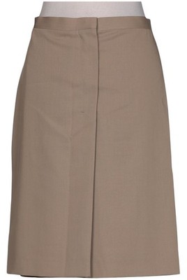 Jil Sander Rock Damen Damenrock Gr. EU 34 (IT 40) Schurwolle Beige #u1uz5qb