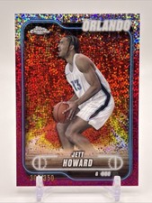 2024-25 Topps Chrome - Jett Howard #1 Magenta Speckle Refractor /350 SP Orlando