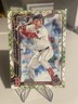 2025 Topps Holiday Alex Bregman Green Plaid SP #H154 Red Sox
