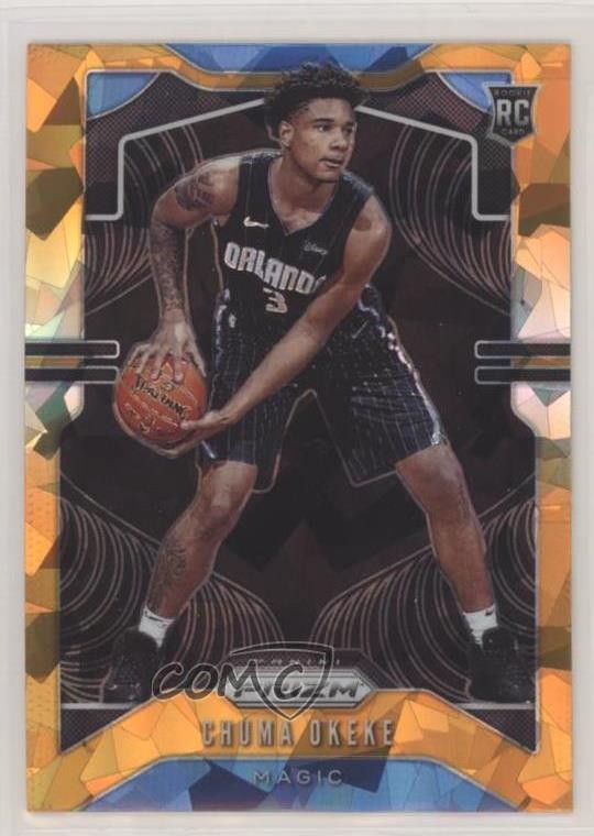 2019-20 Panini Prizm Rookie Orange Ice Prizm Chuma Okeke #262 0w6