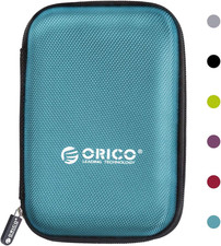 Hard Drive Case 2.5 Inch External Drive Storage Carrying Bag Waterproof Shockpro