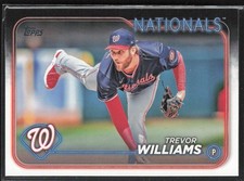 2024 Topps Update Trevor Williams Washington Nationals #US177