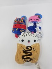 Cats Vs Pickles Plush Lot 3 Luchador Sailor Sushi Cat Stuffed Animals w/ Tags