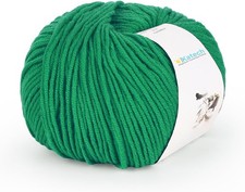 Cotton Yarn Crocheting-55 Cotton 45 Acrylic-4 Medium Worsted -Super Soft Milk