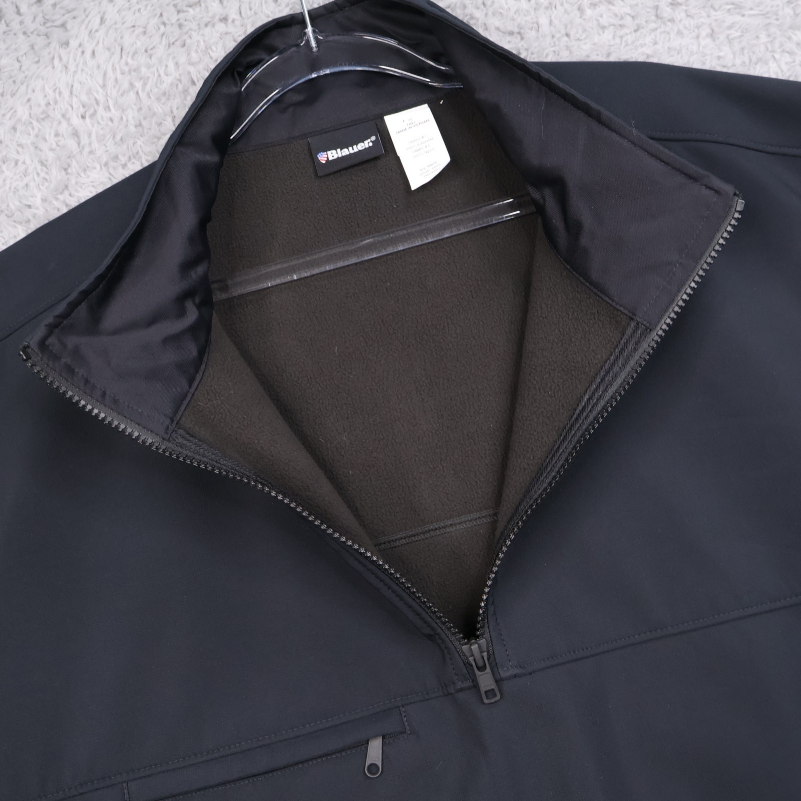 Blauer Jacket Softshell Fleece Pullover Mens XL T… - image 6