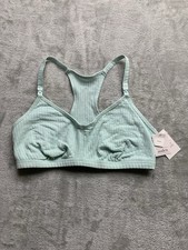 Auden Unlined Racerback Nursing Bralette Mint Green Size L 36/38D  38C  W857