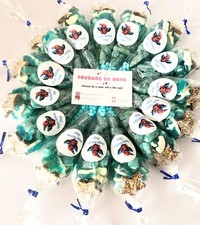Sweet cones small 40 Halal  - Spider-Man with Personalised Sticker free £29 only