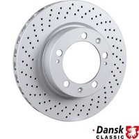 1X Bremsscheibe Dansk Clas JP Group 1663101270 FüR Porsche 911 993 Targa Carrera