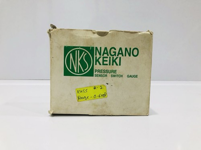 #ad NAGANO KEIKI KH55 PRESSURE TRANSMITTER 24V DC 0 6KGF CM KH55 244X $279.00
