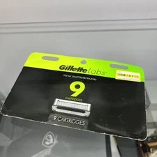 Gillette Labs Men's Razor Blade Refills 9 Pack for heated and exfoliating razors