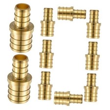10 Pack PEX Fittings 3/4 to 1/2 Reducer Adapter 1/2 3/4 PEX-B Crimp 10 Pack
