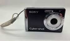 Sony Cyber-shot DSC-W80 7.2MP Digital Camera - Black Not Tested Read Descripti