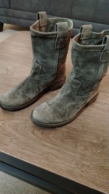 FIORENTINI + BAKER ETERNITY Suede Leather Boots Size 37 EU | 4 UK | 7 US