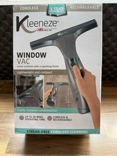 Brand New Sealed Kleeneze Cordless Rechargeable Window Vac Glass Cleaner Vacuum