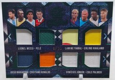 MESI, PELE, YAMAL, ERLING HAALAND,MARADONA,RONALDO, JUNIOR, PALMER 2025 TRI#4/10