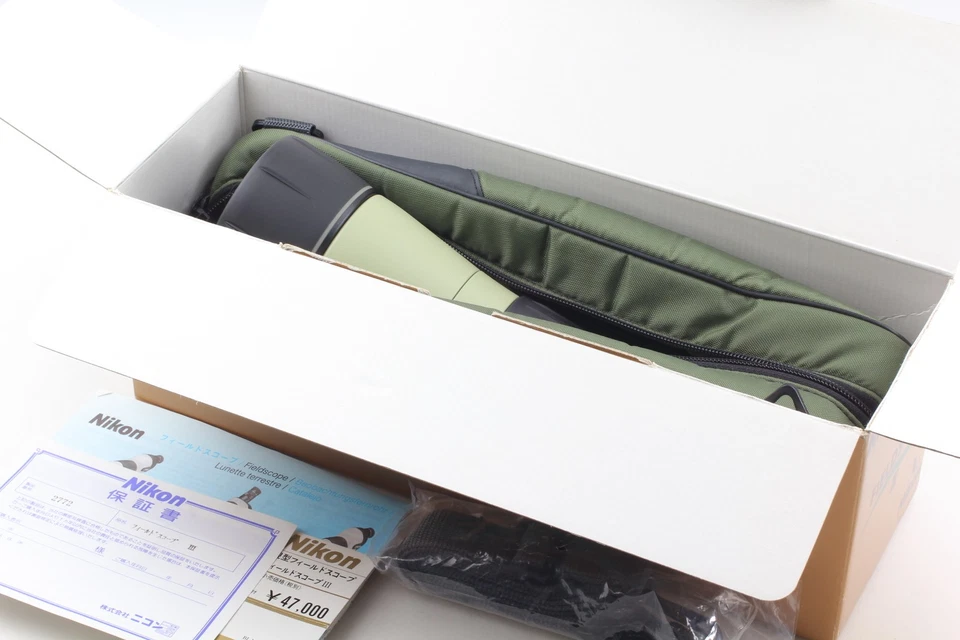 [N MINT in Box] Nikon Field Scope III D=60 P Case w/ Eye Piece 20x From JAPAN - Image 3 of 4